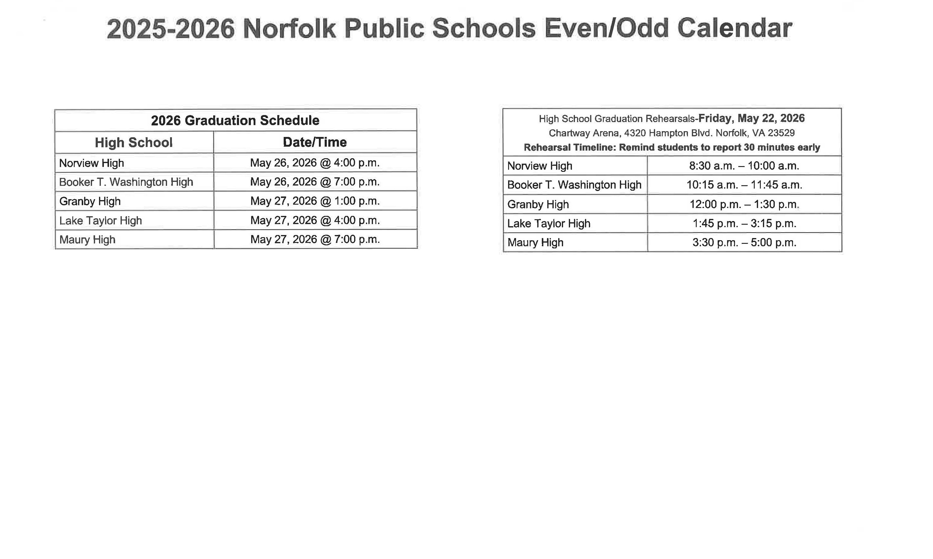 25-26 Odd-Even Calendar